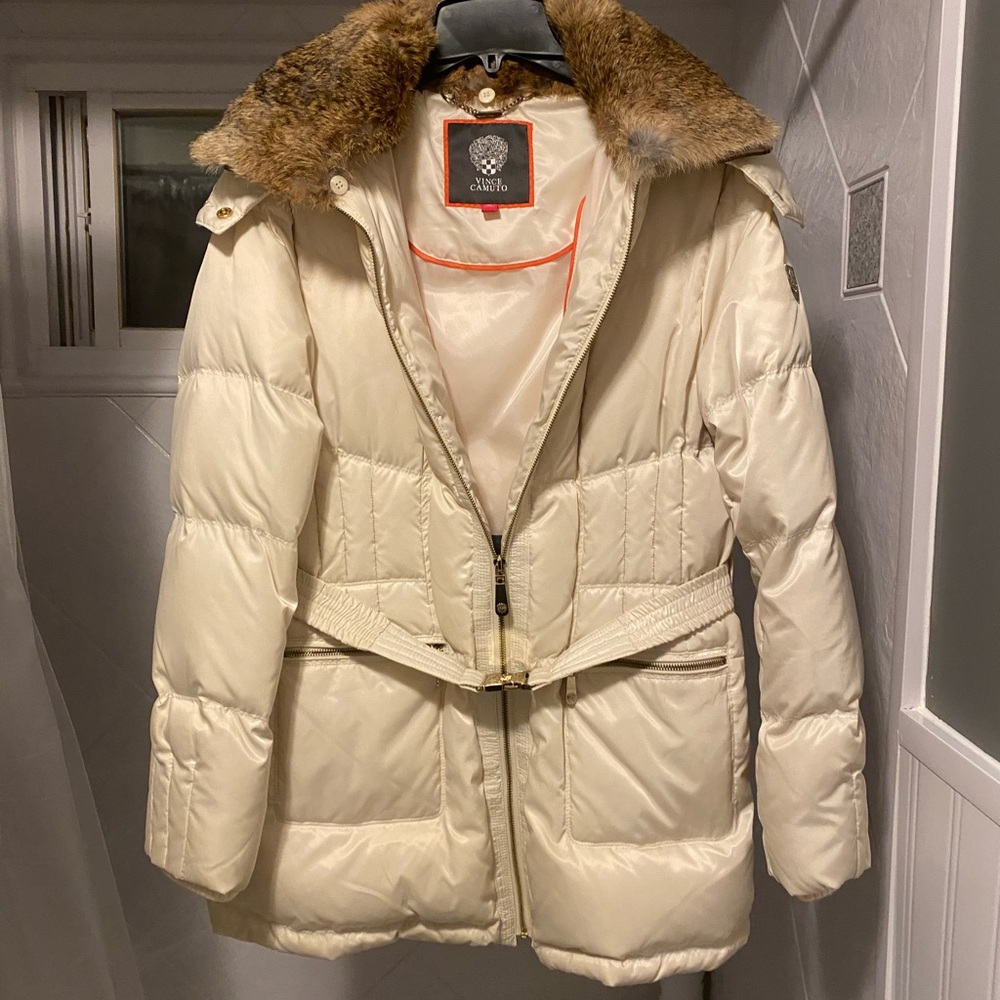 Vince Camuto w/ Real Rabbit Fur CollarSOLD